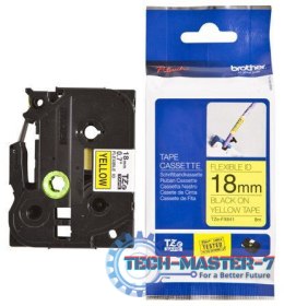 Taśma BROTHER Czarny TZe-FX641