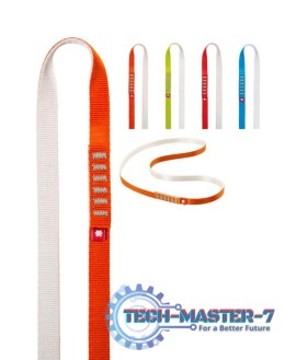 Taśma wspinaczkowa Ocun O-Sling ECO-PES 16 mm 60 cm pomarańczowa (orange)