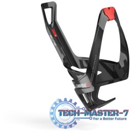 Elite koszyk na bidon Cannibal XC Black Glossy Red