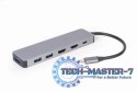 Hub USB GEMBIRD A-CM-COMBO3-03