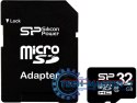 Karta pamięci SILICON POWER 32 GB Adapter SD