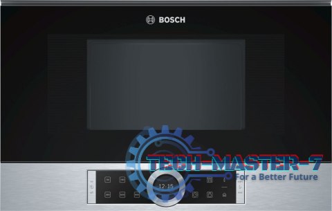 Kuchenka mikrofalowa do zabudowy BOSCH BFL 634GS1 (900W /21L /Stalowo-czarny)