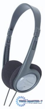 Słuchawki Na głowę PANASONIC RP-HT030ES (1.2m /Szary)