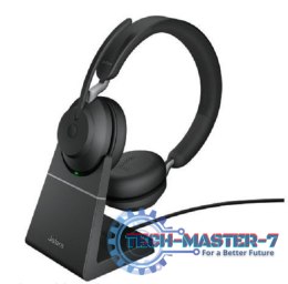 Słuchawki bezprzewodowe JABRA Evolve2 65 Stand Link380c MS Stereo (Czarny)