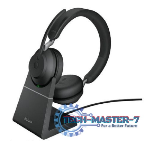 Słuchawki bezprzewodowe JABRA Evolve2 65 Stand Link380c MS Stereo (Czarny) Słuchawki bezprzewodowe JABRA Evolve2 65 Stand Link380c MS Stereo (Czarny)