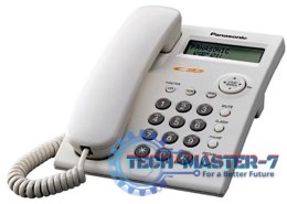 Telefon przewodowy PANASONIC KX-TSC11PDW