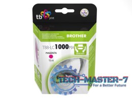 Wkład TB PRINT TBB-LC1000MA Zamiennik Brother LC1000M TBB-LC1000MA