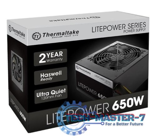 Zasilacz PC THERMALTAKE 650W PS-LTP-0650NPCNEU-2 Zasilacz PC THERMALTAKE 650W PS-LTP-0650NPCNEU-2