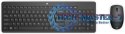 Zestaw klawiatura i mysz HP HP 230 Wireless Combo czarne 18H24AA