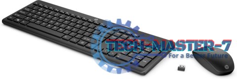Zestaw klawiatura i mysz HP HP 230 Wireless Combo czarne 18H24AA Zestaw klawiatura i mysz HP HP 230 Wireless Combo czarne 18H24AA