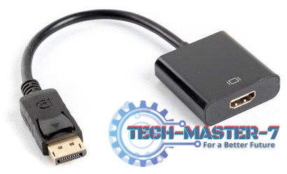 Adapter LANBERG AD-0009-BK DisplayPort - HDMI