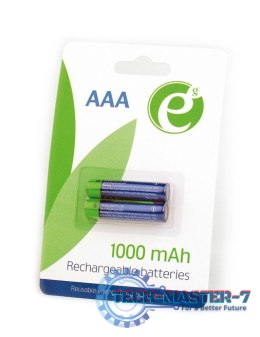 Baterie GEMBIRD NiMH AAA 1000mAh 2 szt. EG-BA-AAA10-01