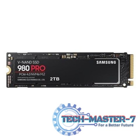 Dysk SSD SAMSUNG 980PRO 2 TB (M.2 2280″ /2 TB /PCI-Express /7000MB/s /5100MB/s)