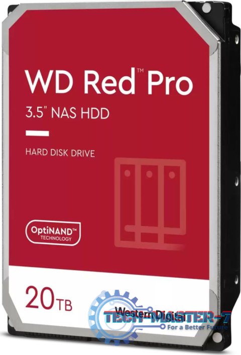Dysk twardy WD Red Pro 20 TB 3.5" WD201KFGX
