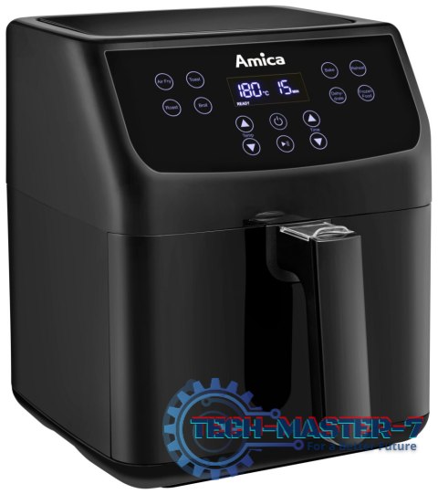 Frytownica beztłuszczowa AMICA Air Fryer 1193429 (6.8l /1700W /Czarny )