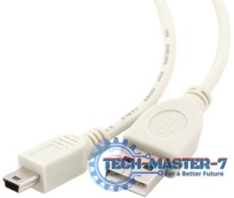 Kabel USB GEMBIRD mini B (5-pin) 0.9