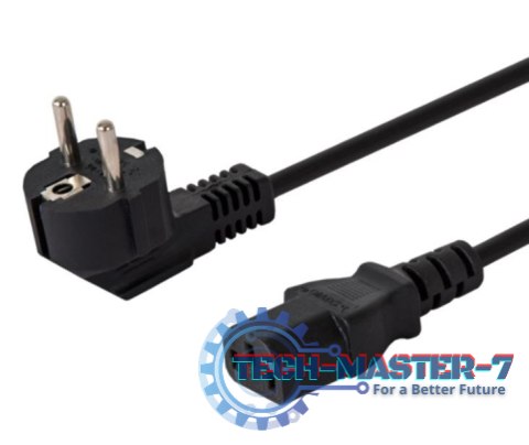 Kabel zasilający SAVIO Wtyczka typ C/F (Schuko) 3m. CL-146