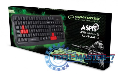 Klawiatura Przewodowa ESPERANZA EGK102R Klawiatura Przewodowa ESPERANZA EGK102R