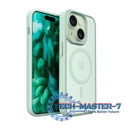LAUT Huex Protect - obudowa ochronna do iPhone 13/14/15 kompatybilna z MagSafe (mint)