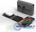 Mophie travel charger - ładowarka do 3 urządzeń wspierająca ładowanie MagSafe (black)