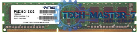 Pamięć PATRIOT (DIMM/DDR3/8 GB/1333MHz/1.5V/9 CLCL/SINGLE)