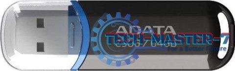 Pendrive (Pamięć USB) A-DATA (64 GB /USB 2.0 /Czarny )
