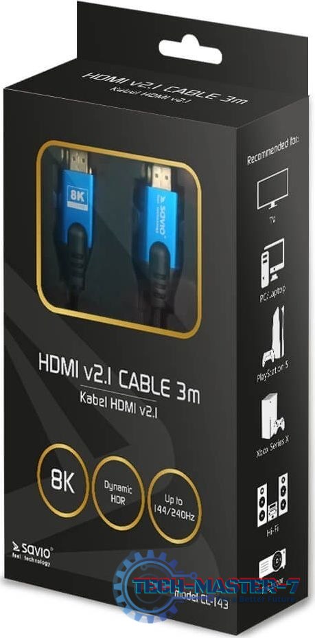 SAVIO CL-143 3m /s1x HDMI 1x HDMI SAVIO CL-143 3m /s1x HDMI 1x HDMI