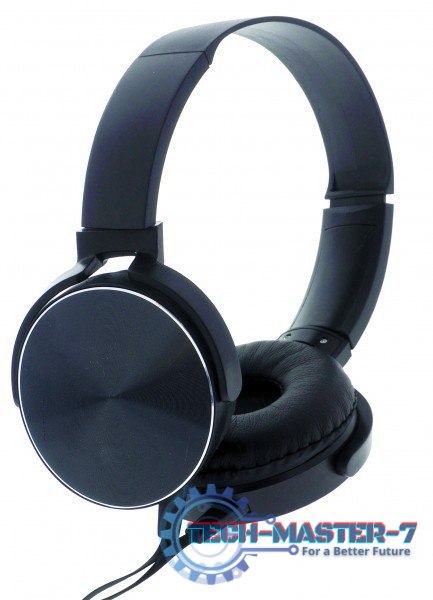 Słuchawki z mikrofonem Na głowę REBELTEC RBLSLU00044 (1.2m /3.5 mm (4-pin) wtyk/Czarny)