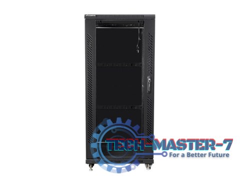 Szafa rack Lanberg FF01-6827-12B (27U; 19''; 1390mm / 600mm / 800 mm; stojąca; Pełne, Szklane; 800 kg; kolor czarny) Szafa rack Lanberg FF01-6827-12B (27U; 19''; 1390mm / 600mm / 800 mm; stojąca; Pełne, Szklane; 800 kg; kolor czarny)