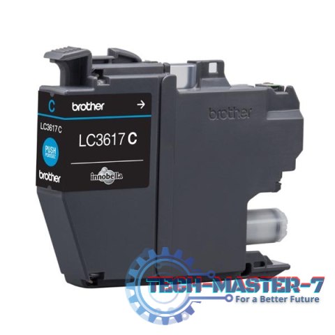 Tusz BROTHER LC3617C Błękitny LC3617C