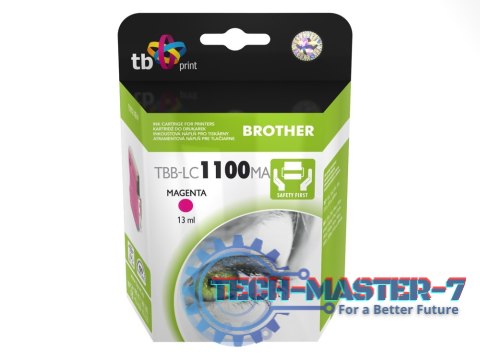 Wkład TB PRINT TBB-LC1100MA Zamiennik Brother LC1100M TBB-LC1100MA Wkład TB PRINT TBB-LC1100MA Zamiennik Brother LC1100M TBB-LC1100MA
