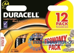 Baterie DURACELL Alkaliczna LR6 12 szt. LR6/AA MN1500 K12