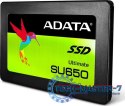 Dysk SSD A-DATA ASU650SS-256GT-R Ultimate (2.5″ /256 GB /SATA III (6 Gb/s) /520MB/s /450MB/s)