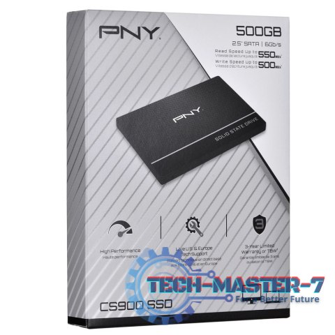Dysk SSD PNY SSD7CS900-500-RB (2.5″ /500 GB /SATA III /550MB/s /500MB/s) Dysk SSD PNY SSD7CS900-500-RB (2.5″ /500 GB /SATA III /550MB/s /500MB/s)