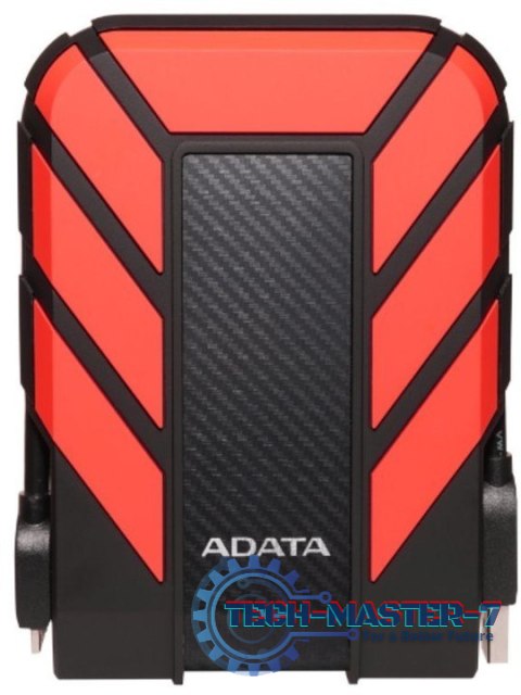 Dysk twardy zewnętrzny A-DATA DashDrive Durable HD710 1 TB Czerwony AHD710P-1TU31-CRD