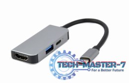 Hub USB GEMBIRD Hub USB-C PD HDMI USB 3.1