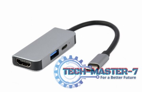 Hub USB GEMBIRD Hub USB-C PD HDMI USB 3.1 Hub USB GEMBIRD Hub USB-C PD HDMI USB 3.1
