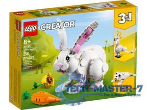 LEGO 31133 Creator 3w1 - Biały królik