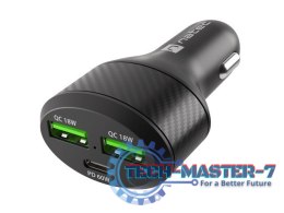 Ładowarka samochodowa NATEC 1x USB 3.0 Czarny NUC-1981