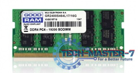 Pamięć GOODRAM (SODIMM/DDR4/16 GB/2400MHz/17 CLCL/SINGLE)