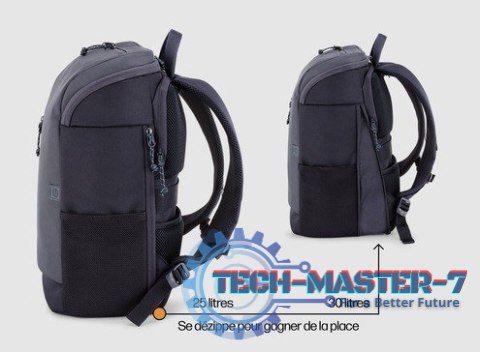 Plecak HP Travel 25L 6H2D8AA (maks.15.6"/Czarny) Plecak HP Travel 25L 6H2D8AA (maks.15.6"/Czarny)