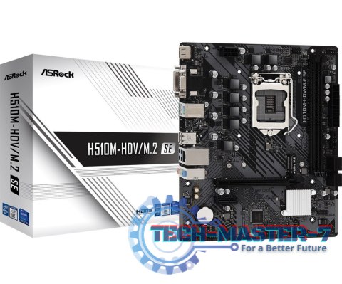 Płyta główna ASROCK H510M-HDV/M.2 SE LGA1200 MICRO ATX