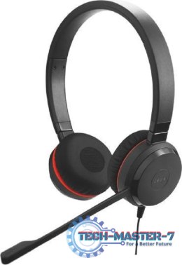 Słuchawki nauszne z mikrofonem JABRA Evolve 20SE (1.2m /Przewodowe wtyk/Czarny)