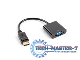 Adapter LANBERG AD-0002-BK Czarny Display Port - VGA AD-0002-BK