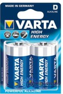 Baterie VARTA Alkaliczna D (LR20, R20, 13A, MN1300, UM1, HP2) 2 szt. High Energy 2xLR20 D 1,5V