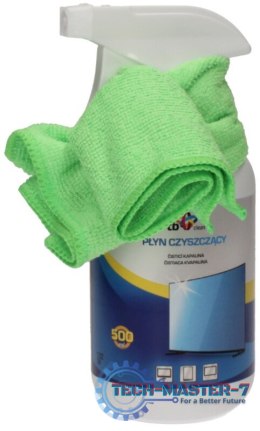 Clean Zestaw płyn do TV 500 ml + mikrofibra