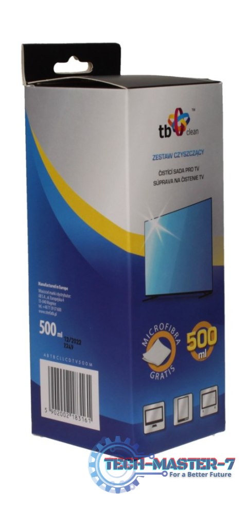 Clean Zestaw płyn do TV 500 ml + mikrofibra Clean Zestaw płyn do TV 500 ml + mikrofibra