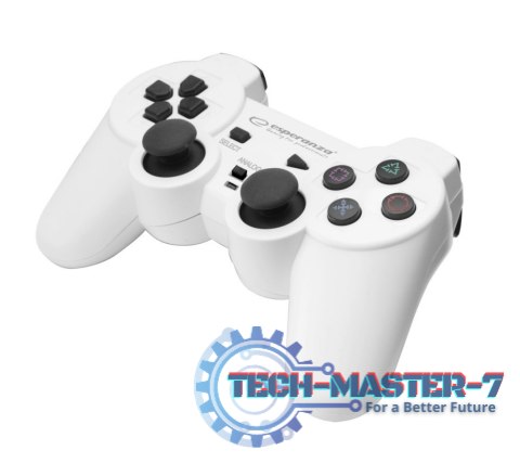 GAMEPAD PS3/PC USB TROOPER BIAŁO/CZARNY