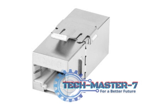 Łącznik keystone gniazd RJ45-RJ45 FTP kat.6 Łącznik keystone gniazd RJ45-RJ45 FTP kat.6