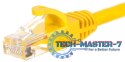 NETRACK RJ45 - RJ45 UTP 0.5 m Żółty 0.5 Patchcord